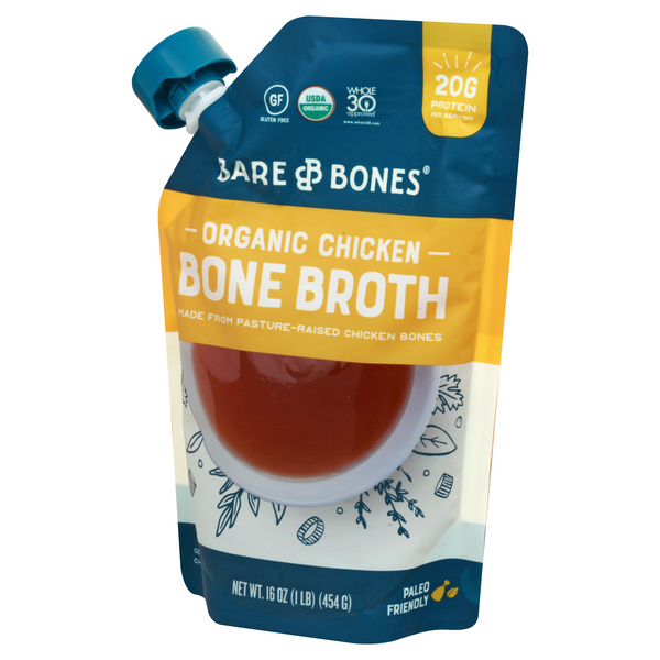 Bare Bones Classic Chicken Bone Broth HyVee Aisles Online Grocery