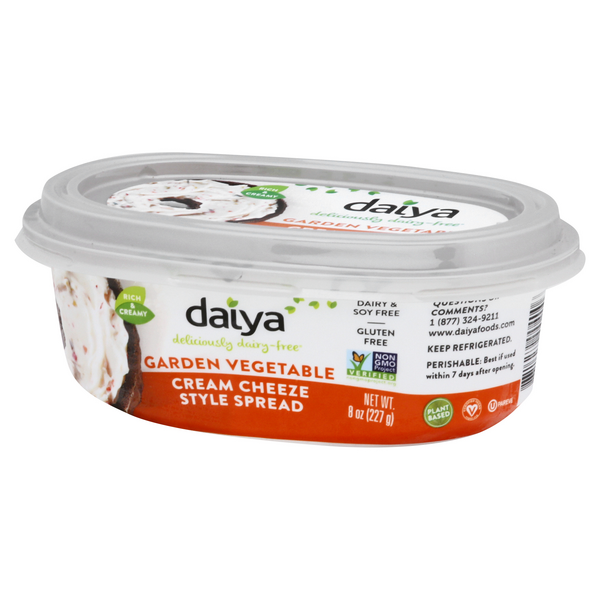 Daiya Garden Vegetable Cream Cheese Spread Hy Vee Aisles Online Grocery Shopping 