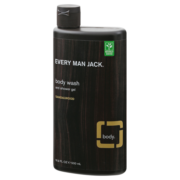 Every Man Jack Body Wash Sandalwood HyVee Aisles Online Grocery Shopping