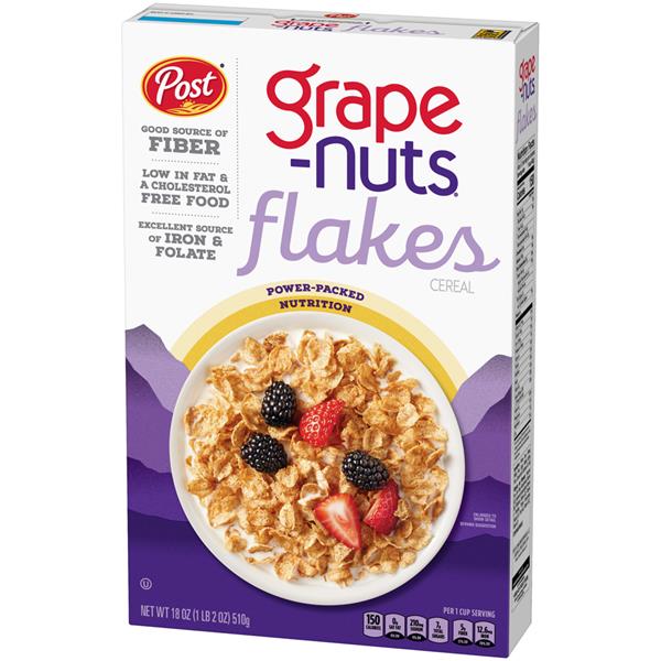 Post GrapeNuts Flakes Cereal HyVee Aisles Online Grocery Shopping