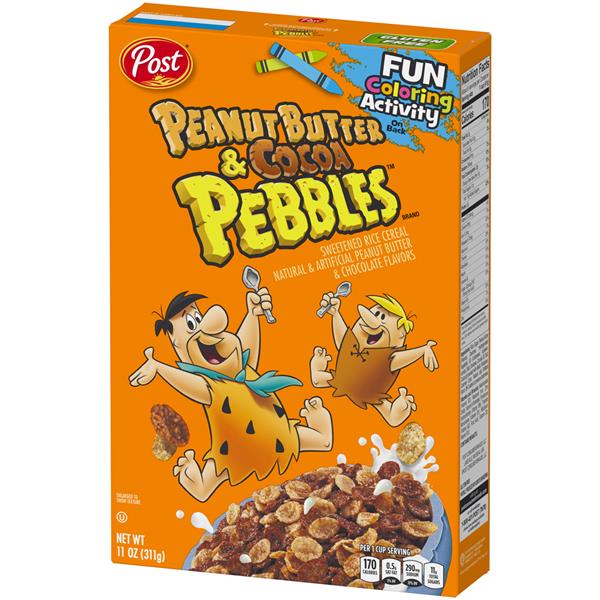 Post Peanut Butter & Cocoa Pebbles Cereal | Hy-Vee Aisles Online ...