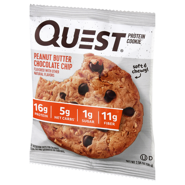 Quest Peanut Butter Chocolate Chip Protein Cookie | Hy-Vee Aisles ...