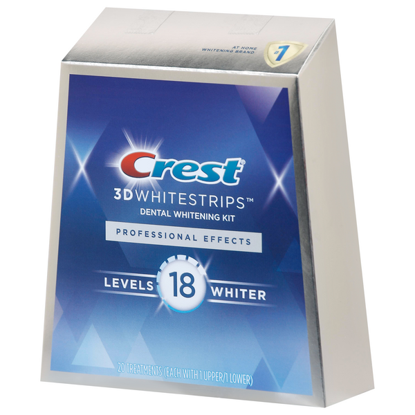 crest 3d white strips level 18