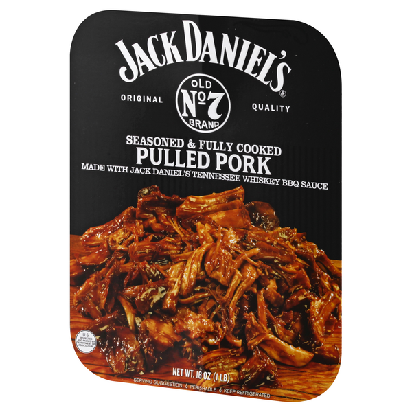 Jack Daniel S Old No 7 Seasoned Fully Cooked Pulled Pork Hy Vee   0895334001060 CR Syndigo Default Large 