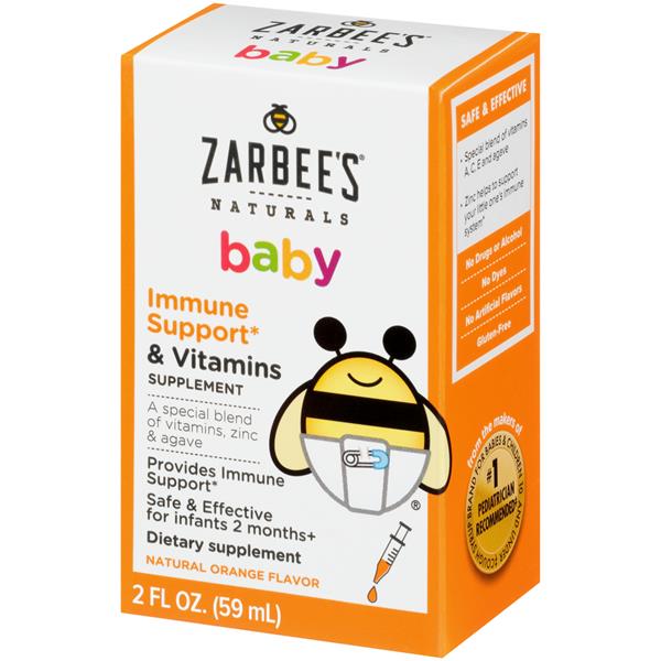 Zarbee's Naturals Baby Immune Support + Vitamins Supplement | Hy-Vee ...