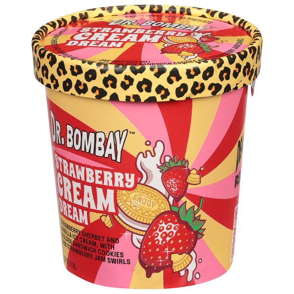 Dr. Bombay Strawberry Cream Dream Ice Cream | Hy-Vee Aisles Online