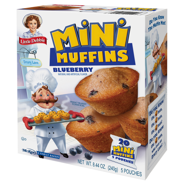 Little Debbie Chocolate Chip Mini Muffins - 8.44oz/5ct