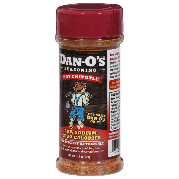 Save on Dan-O's Seasoning Hot Chipotle Low Sodium Order Online Delivery