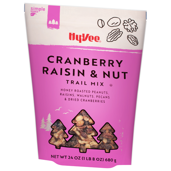 Hy-Vee Cranberry Raisin & Nut Trail Mix 24 oz | Hy-Vee Aisles