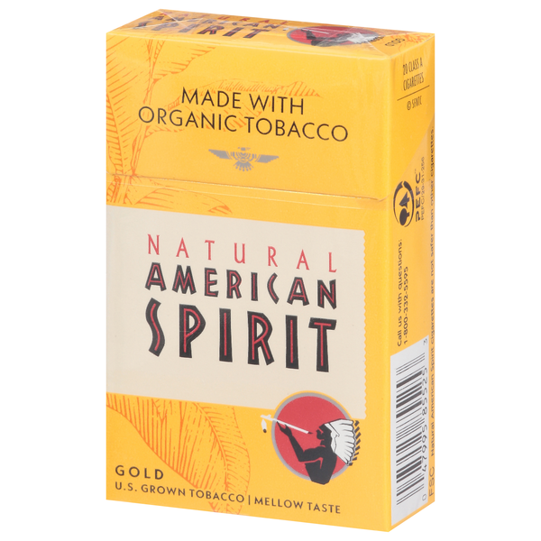 Natural American Spirit Box Mellow Gold