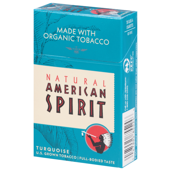 Natural American Spirit Original Box Turquoise