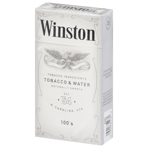 tobacco and water cigarettes Winston Cigarettes 20 ea