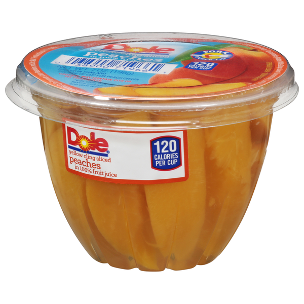 Dole Yellow Cling Sliced Peaches in 100% Fruit Juice | Hy-Vee
