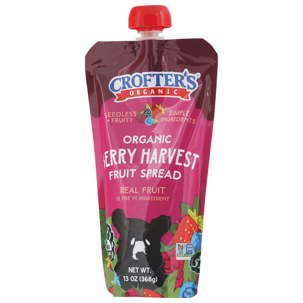 Crofter's Organic Berry Harvest Fruit Spread 13 oz | Hy-Vee Aisles ...