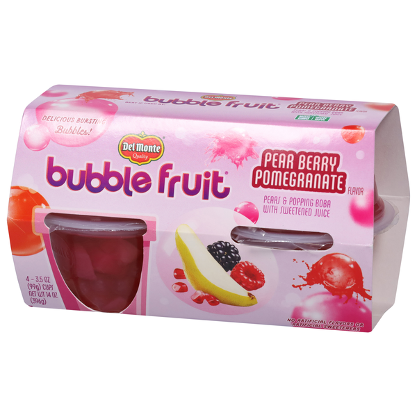 Bubble Fruit® Pear Berry Pomegranate Fruit Cup® Snacks