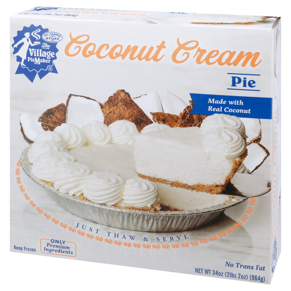 Village Pie Maker Coconut Cream Pie | Hy-Vee Aisles Online Grocery