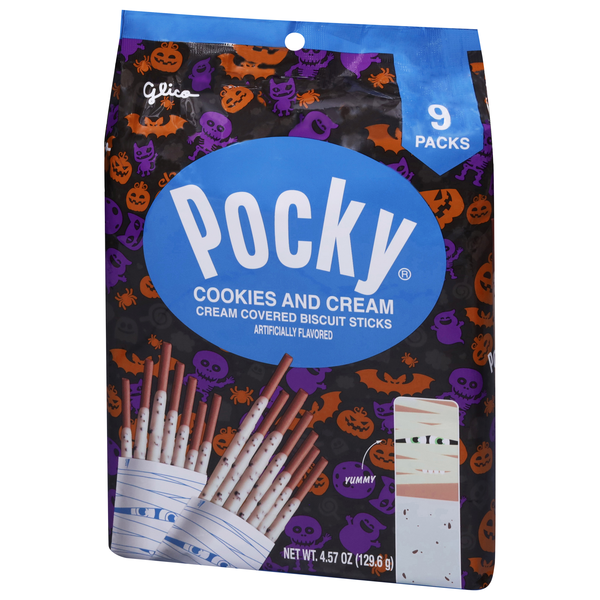 Halloween Japanese Cookies and Cream Pocky Cookie Sticks | Hy-Vee
