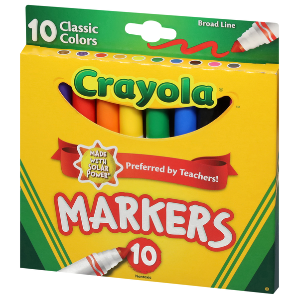 Crayola Glitter Markers  Hy-Vee Aisles Online Grocery Shopping