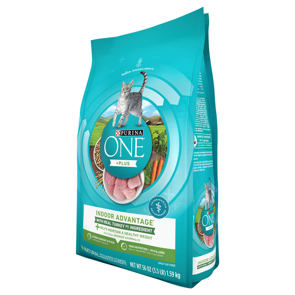 Purina ONE Indoor Advantage Adult Premium Cat Food | Hy-Vee Aisles Online  Grocery Shopping