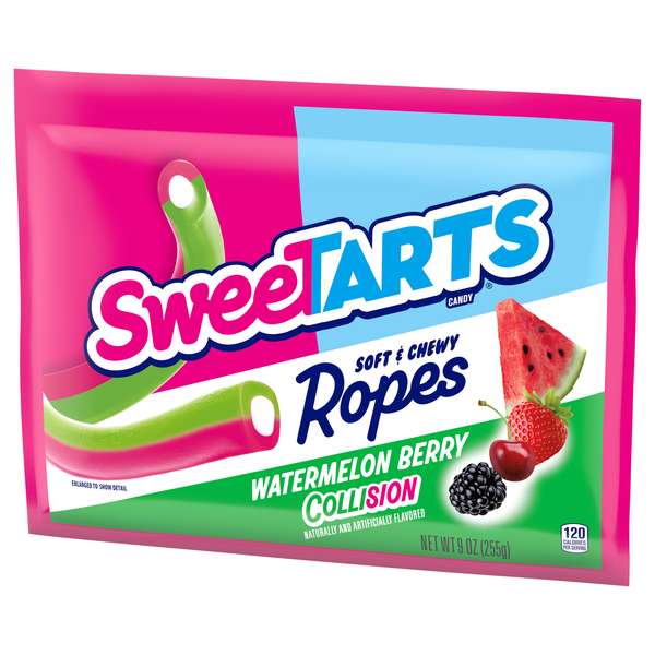 Ruby Ropes Sweets SWEETARTS ROPES Watermelon Berry Collision Candy | Hy-Vee Aisles Online ...
