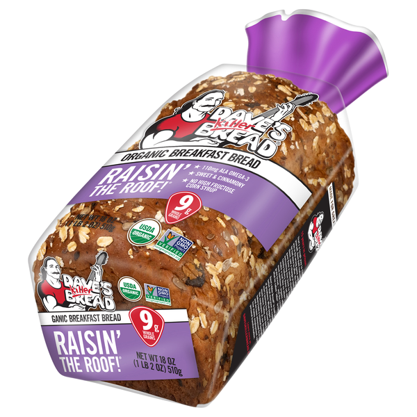 Dave's Killer Bread Raisin' the Roof!, Cinnamon Raisin Organic