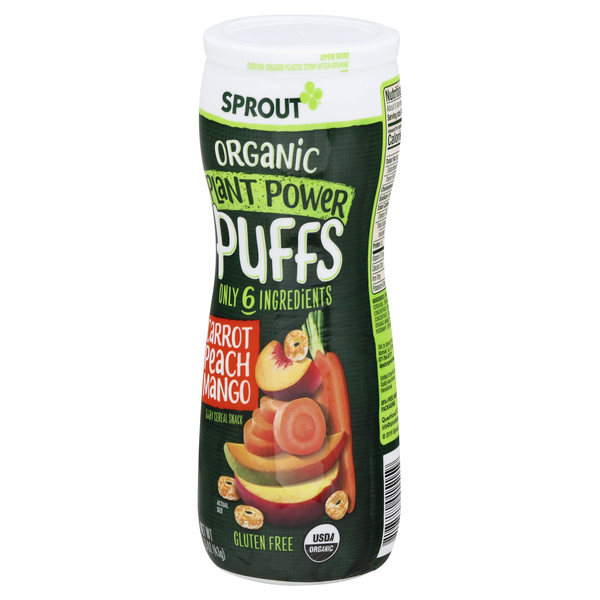 Sprout organic best sale baby puffs