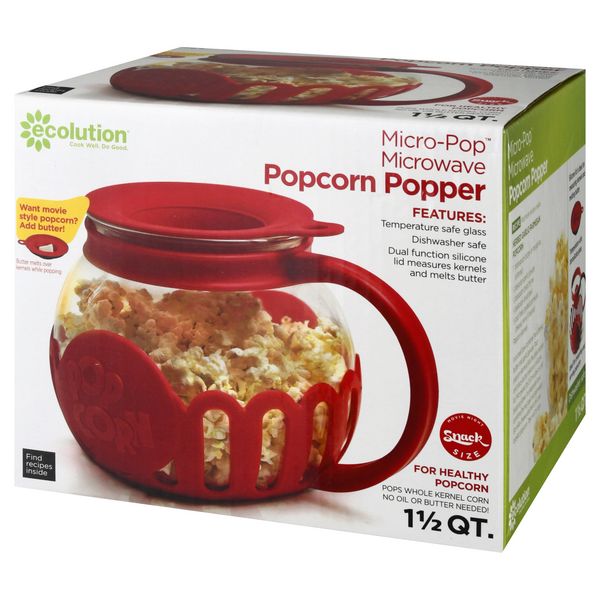 ecolution popcorn popper recipes