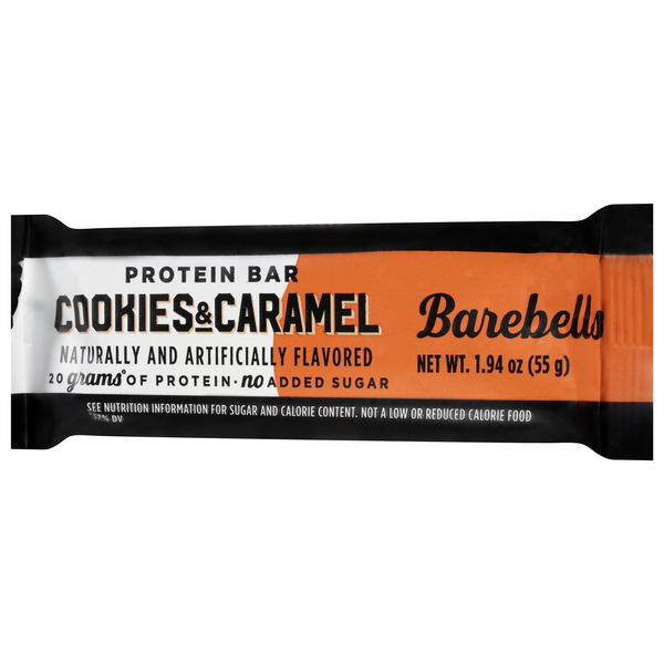 Barebells Cookies & Caramel Protein Bar 1.94 oz | Hy-Vee Aisles
