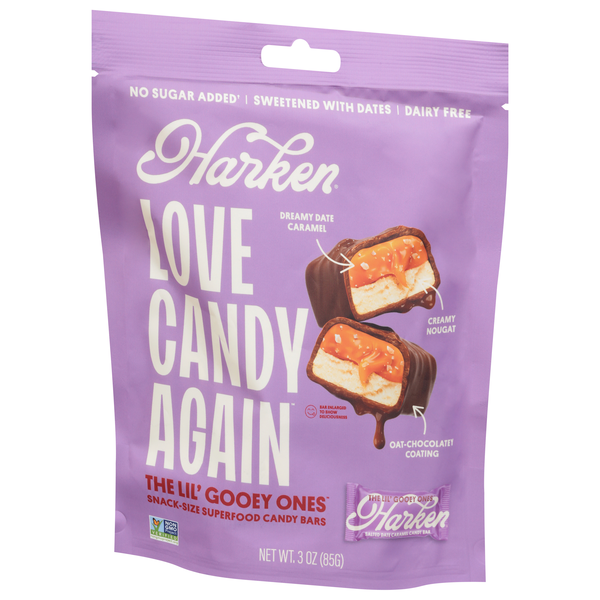 Harken The Lil' Gooey Ones, Snack-Size Superfood Cand Bars | Hy