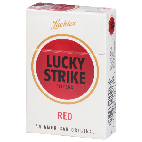 Lucky Strike Cigarettes, Red, Filters