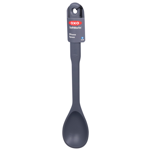 OXO Softworks Silicone Slotted Cooking Spoon