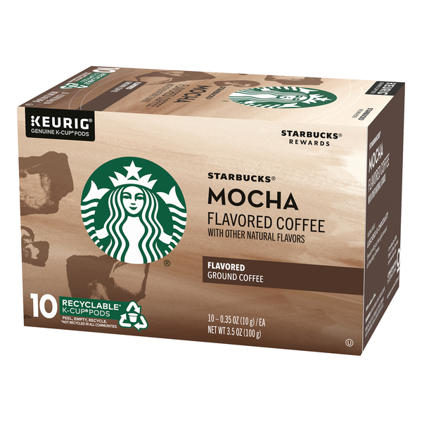 Starbucks Mocha K-Cups 10-0.35 oz ea 