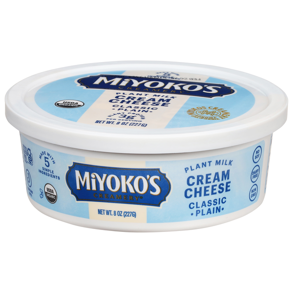 Miyokos Creamery Plainly Classic Vegan Cream Cheese | Hy-Vee