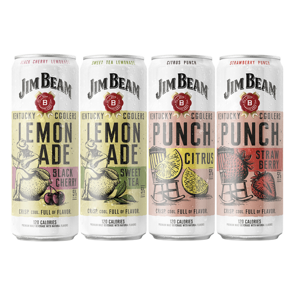 Corona Jim Beam Coca-Cola 看板 3点セット Jim Beam Kentucky Coolers Ready to Drink Cocktails, Variety Pack