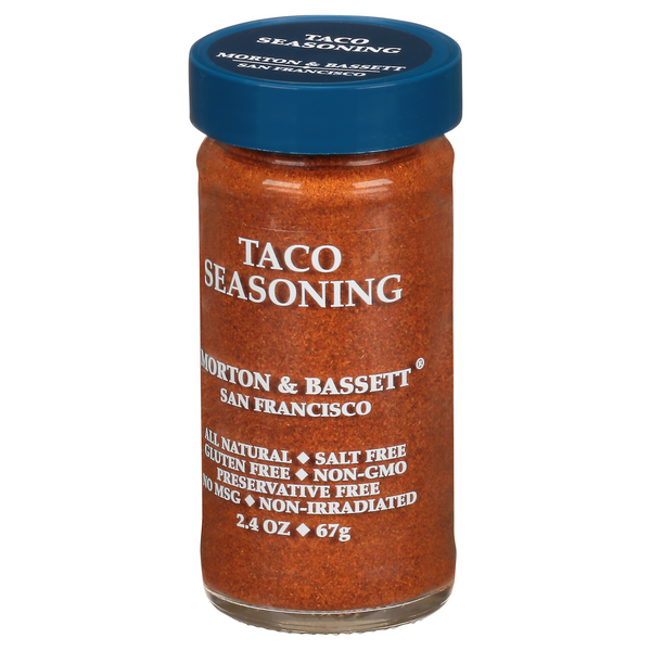 Morton & Bassett Taco Seasoning - 2.4 oz