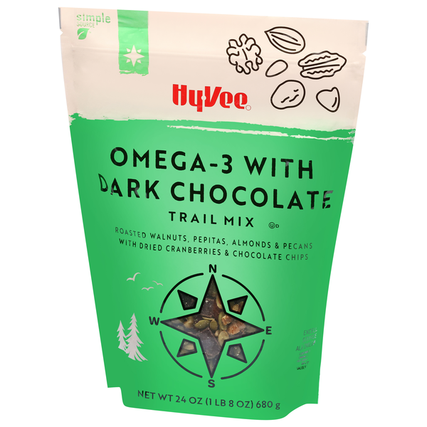 ⑧ 古銭3kg Hy-Vee Trail Mix, Omega-3 With Dark Chocolate | Hy-Vee Aisles