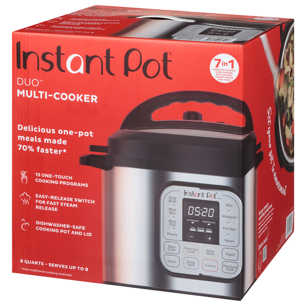 Instant Pot Duo 8 Qt. 7-in-1 Multi-Use Cooker – Hemlock Hardware