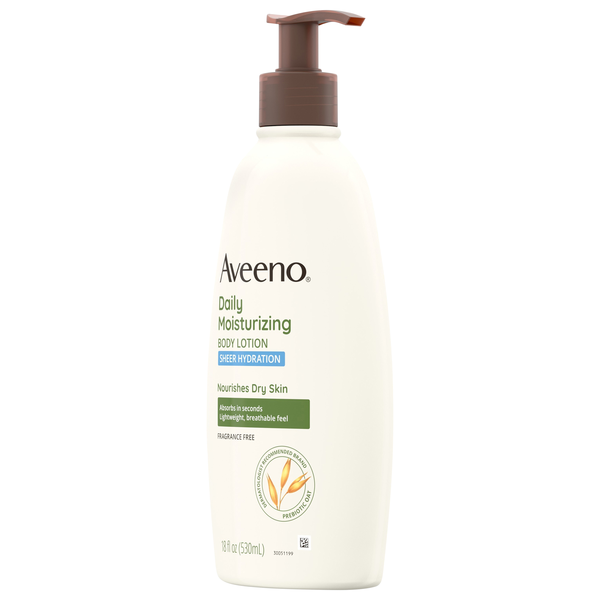 Aveeno Daily Moisturizing Lotion Sheer Hydration | Hy-Vee Aisles