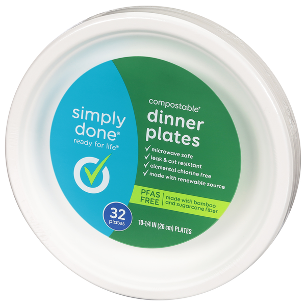 Simply Done 9 Coated Paper Plates  Hy-Vee Aisles Online Grocery Shopping