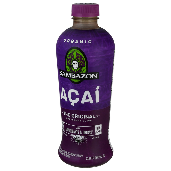 açaíです♪ Sambazon Organic The Original Acai Superfood Juice 32 oz | Hy-Vee
