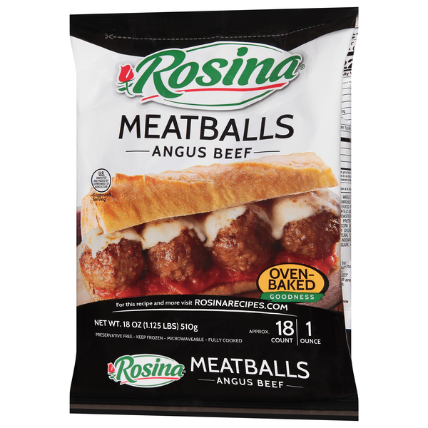 Rosina Meatballs, Angus Beef  Hy-Vee Aisles Online Grocery Shopping
