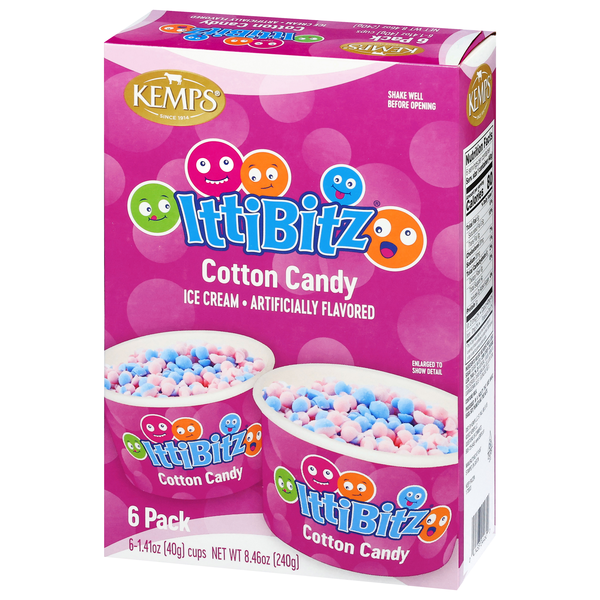 IttiBitz Cotton Candy 6-1.4 oz Cups | Hy-Vee Aisles Online Grocery