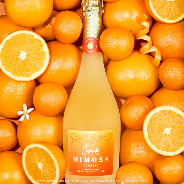CUPCake Vineyards Classic Mimosa Blend Spain Orange Wine Based