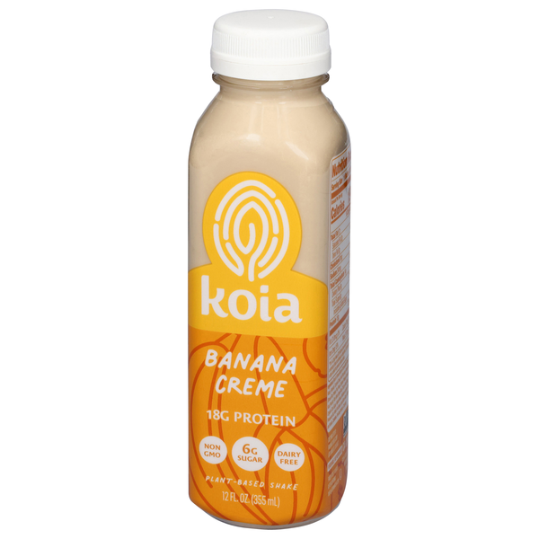 Koia Protein Shake, Plant-Based, Banana Creme | Hy-Vee Aisles