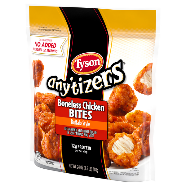 Tyson Any'tizers Buffalo Style Boneless Chicken Bites Hy-Vee Aisles  Online Grocery Shopping