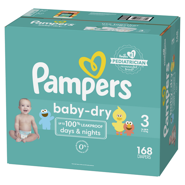 Pampers Baby Dry Diapers Sz3 | Hy-Vee Aisles Online Grocery Shopping