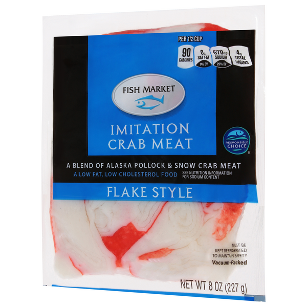 Louis Kemp Crab Delights Chunk Style Imitation Crab Meat, Seafood