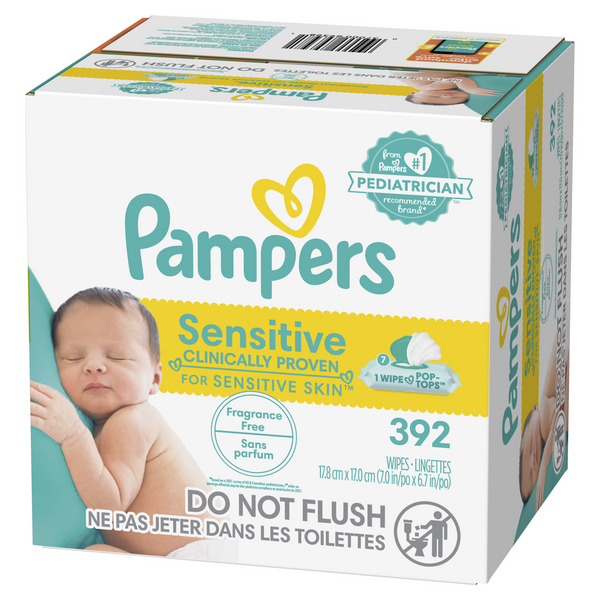 Pampers Sensitive 7Pk | Hy-Vee Grocery Shopping
