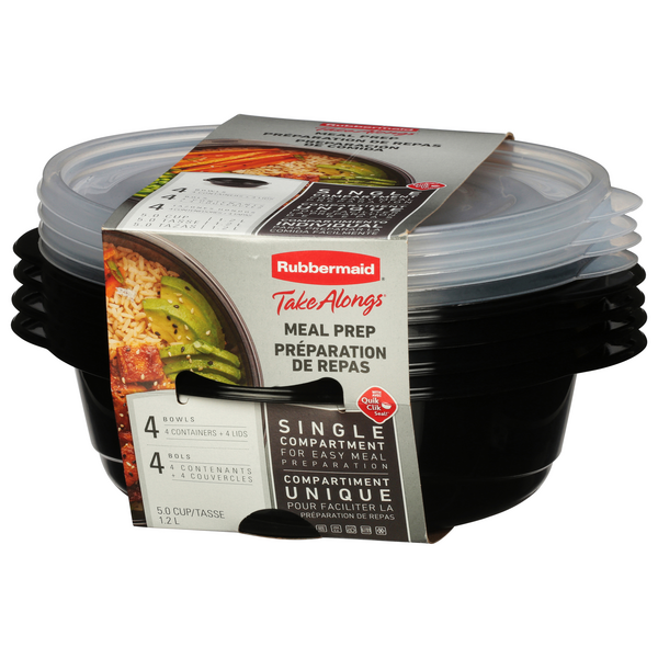Rubbermaid Take Alongs Meal Prep Containers Value Pack 30 piece set BPA  Free
