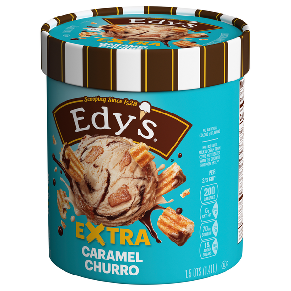 Edy'S/Dreyer'S Rocky Road Collection Churro Caramel Crossroads Ice